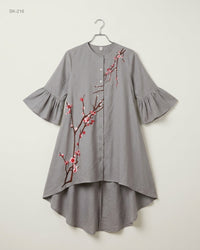 CUT LABEL (SK-216) High-Low Tunic