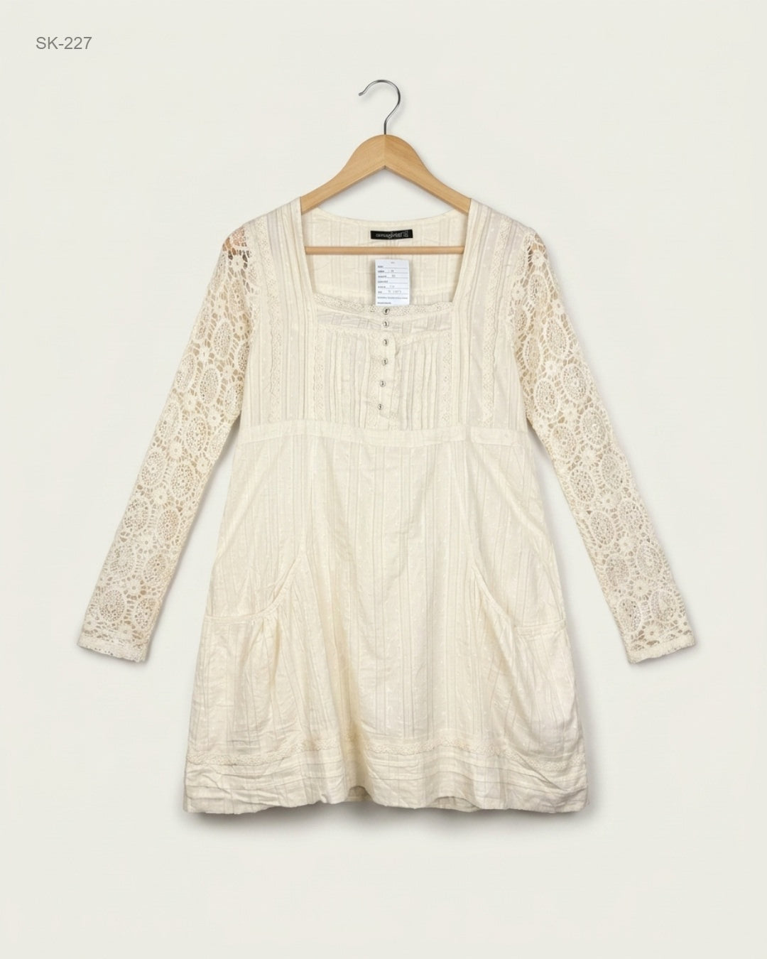 Atmosphere (SK-227) Boho Lace Tunic Dress