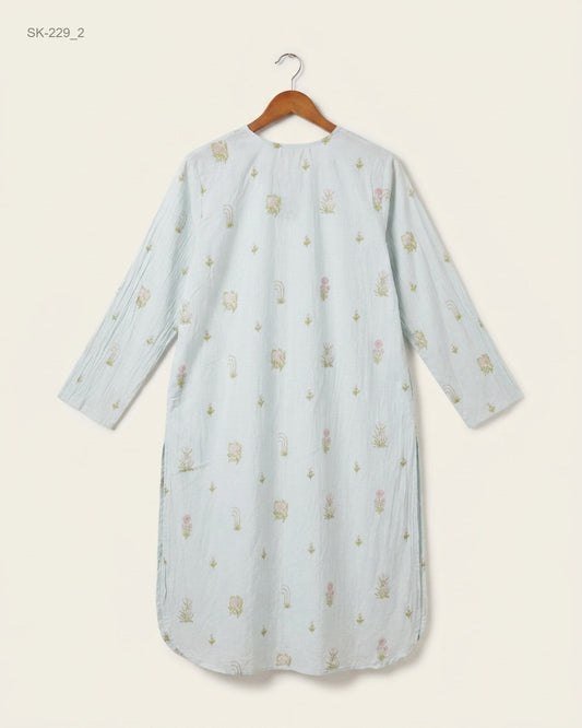 Buy Excellent Summer Kurti in Multi Cotton by KHAADI for Womens | OTS Thrift Store Pakistan