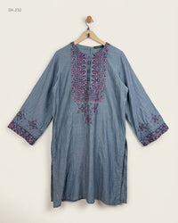 LIME LIGHT (SK-232) Embroidered Kurta