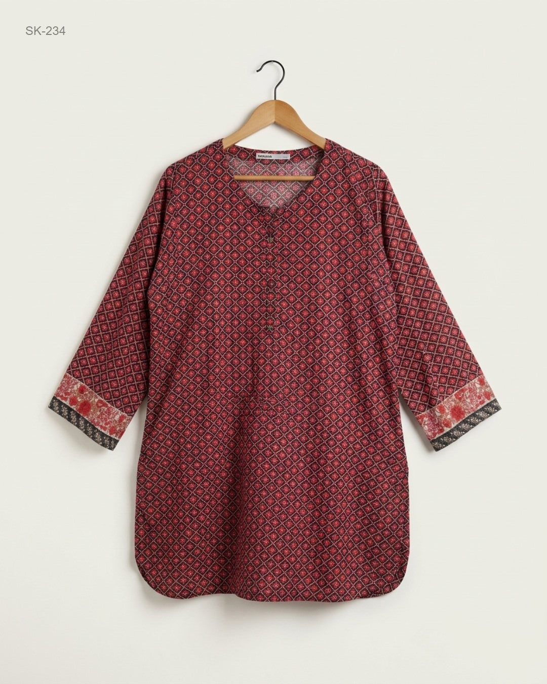 KHAADI (SK-234) Printed Cotton Kurta