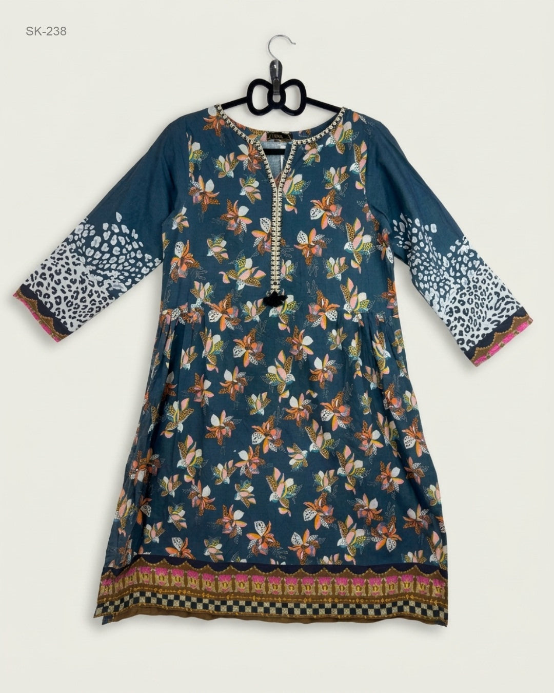J. TEENS (SK-238) Printed A-Line Kurti