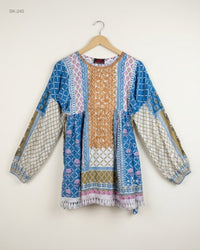 ZAUS FASHION (SK-240) Embroidered Peplum Kurti