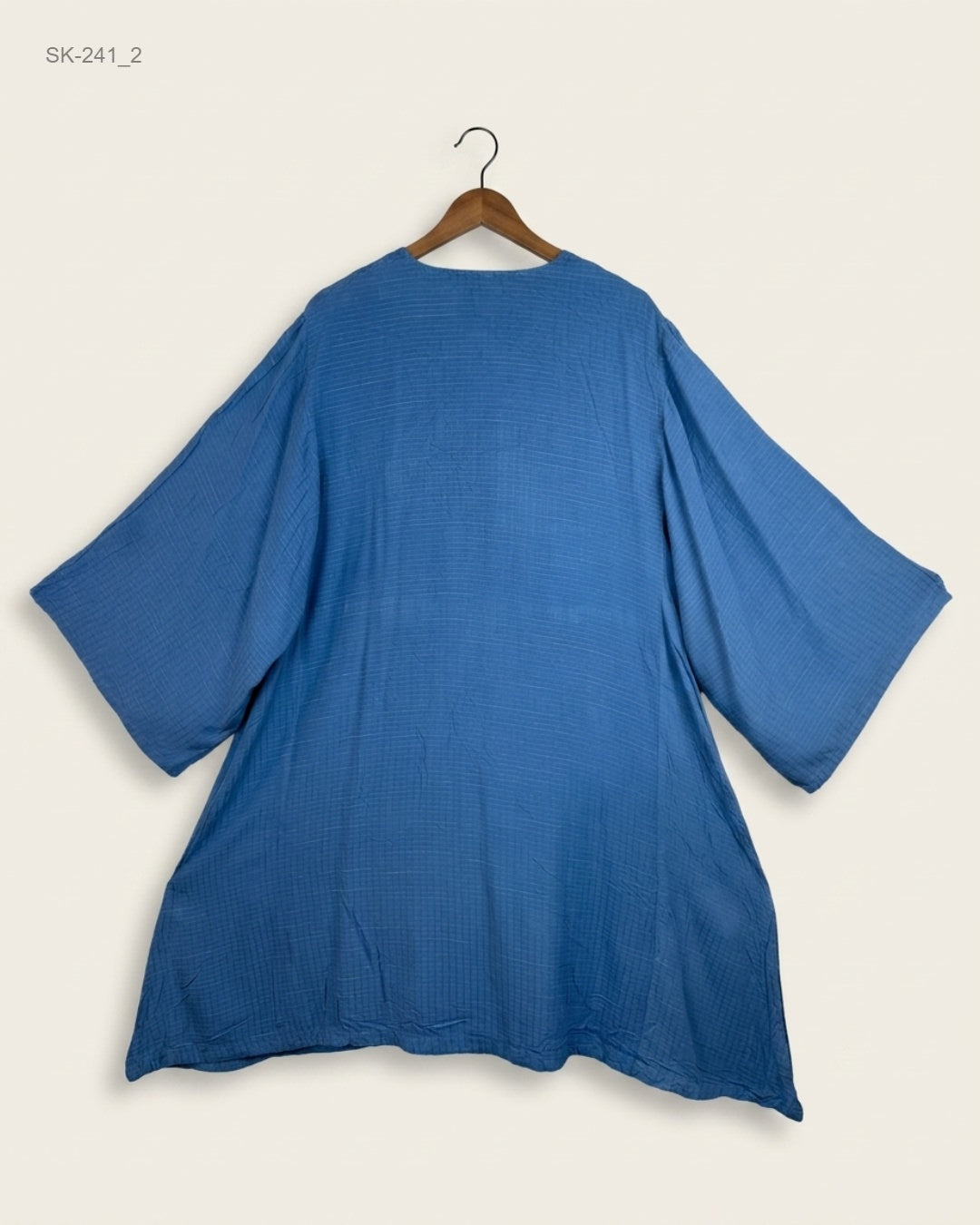 Buy Excellent Summer Kurti in Blue Cotton by ETHNIC for Womens | OTS Thrift Store Pakistan