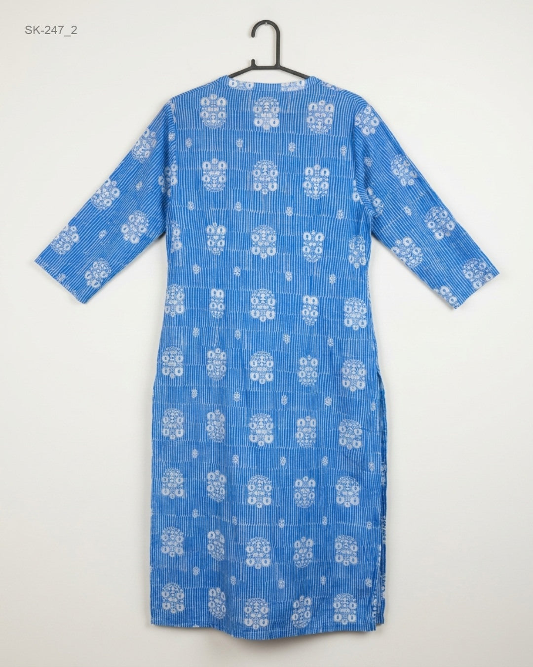 Buy Premium Summer Kurti in Blue soft cotton by W for Womens | OTS Thrift Store Pakistan