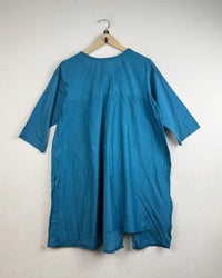 CIRCLE PRET Sea Green Women's Summer Kurti (SK-30)
