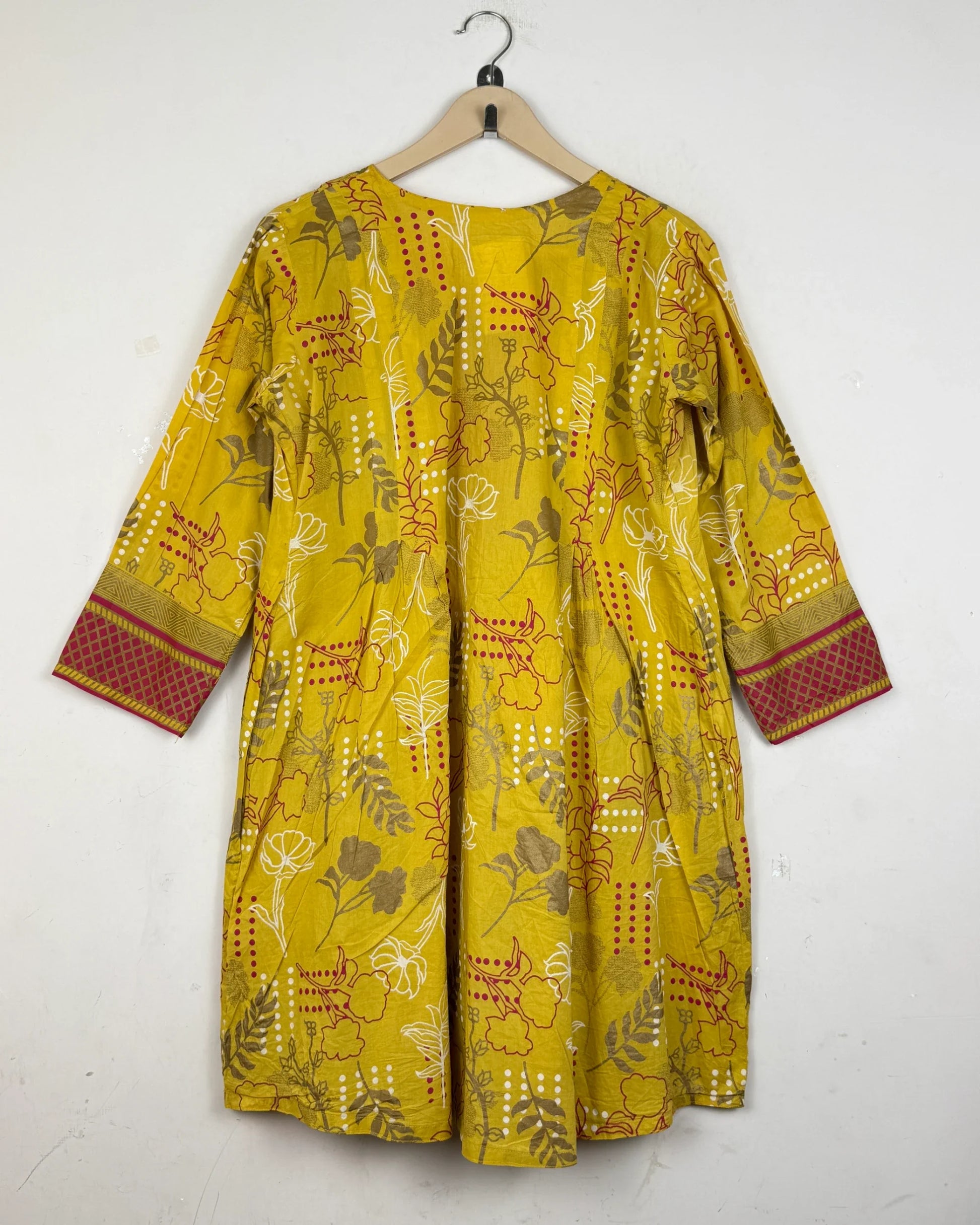 Buy Premium Summer Kurti in Yellow LAWN by Cut Label for | OTS Thrift Store Pakistan
