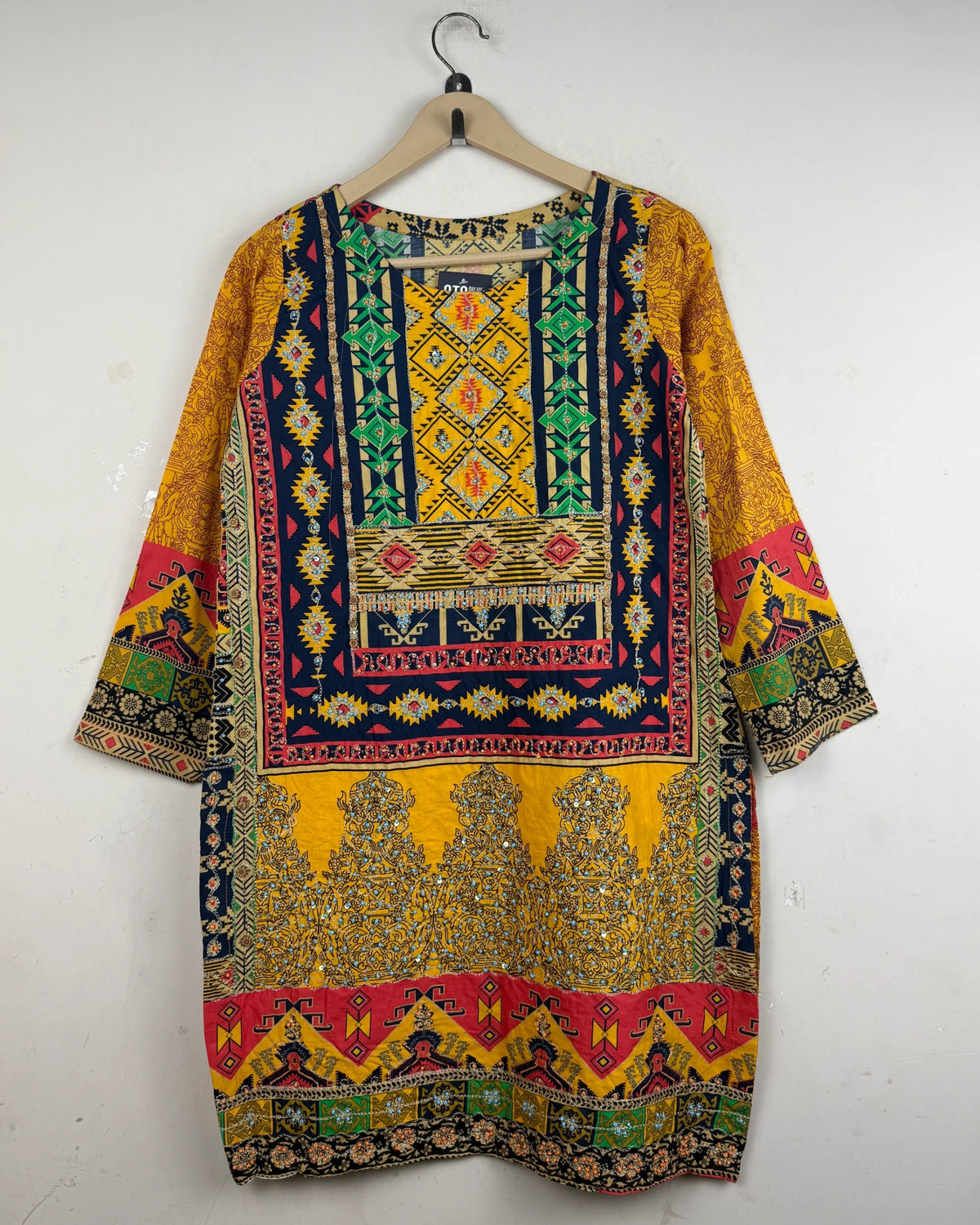 Cut Label Multi Color Women's Summer Kurti (SK-4)