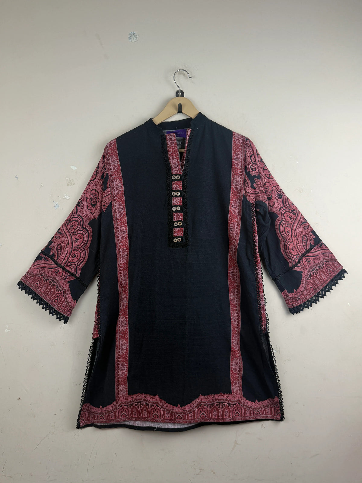 SANA SAFINAZ Black Summer Kurti (SK-51)