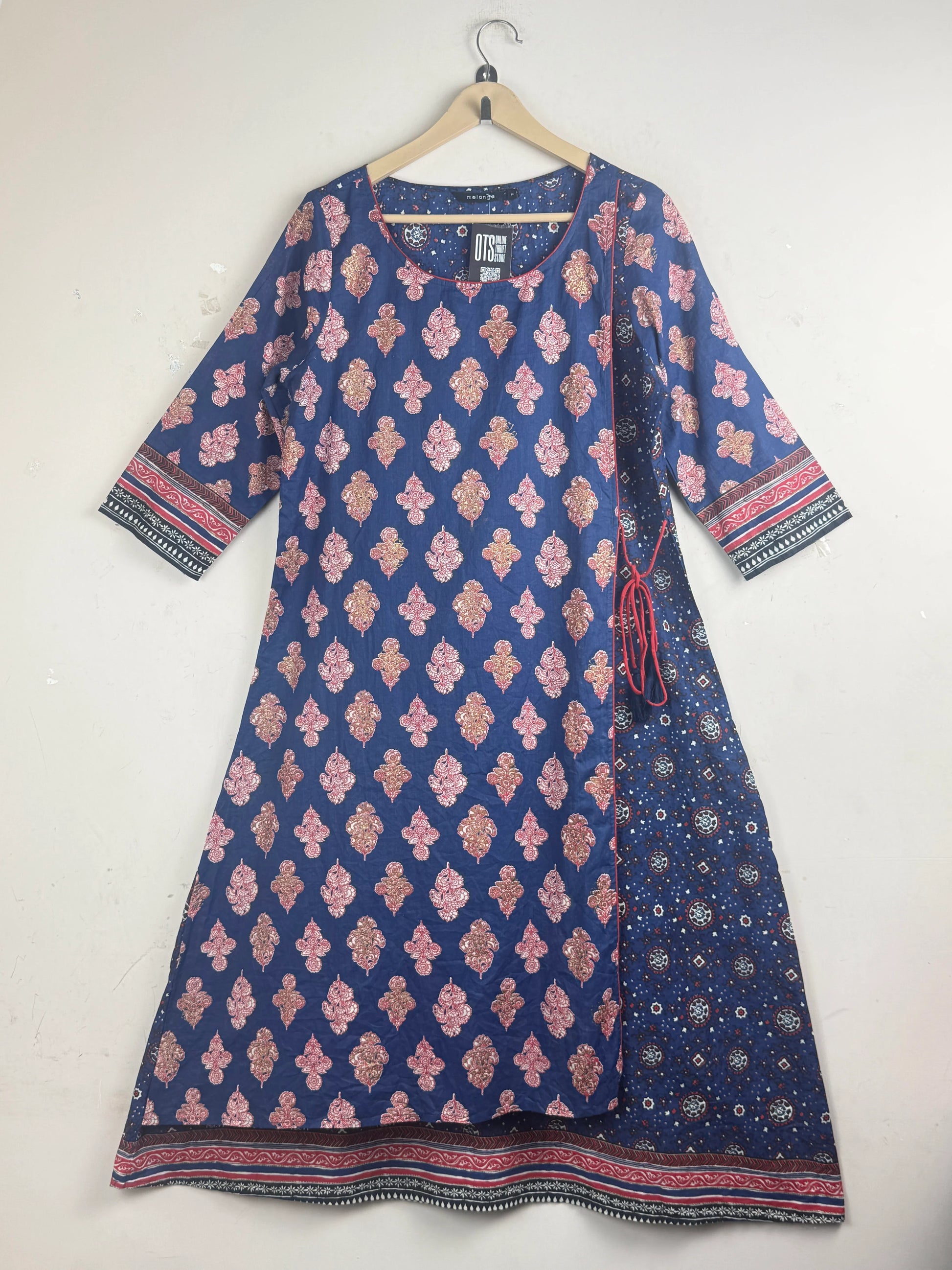 Premium Condition Summer Kurti | Preloved Melange | Blue Lawn | Thrift Shop for Women Islamabad Pakistan | OTS