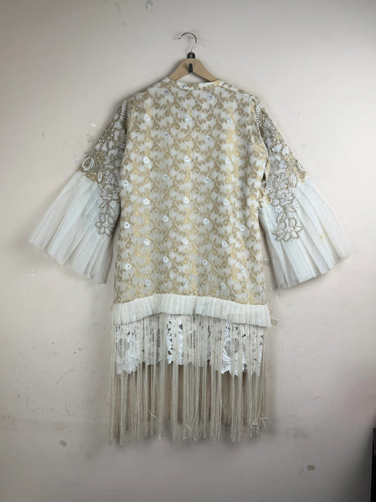 Find Premium Beige Summer Kurti by Zahira for Women | Shop OTS Thrift Store Pakistan (SK-56)