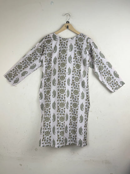 Shop Premium Condition Multi Lawn Summer Kurti by Cut Label for Women at OTS - Online Thrift Store Pakistan (SK-60)