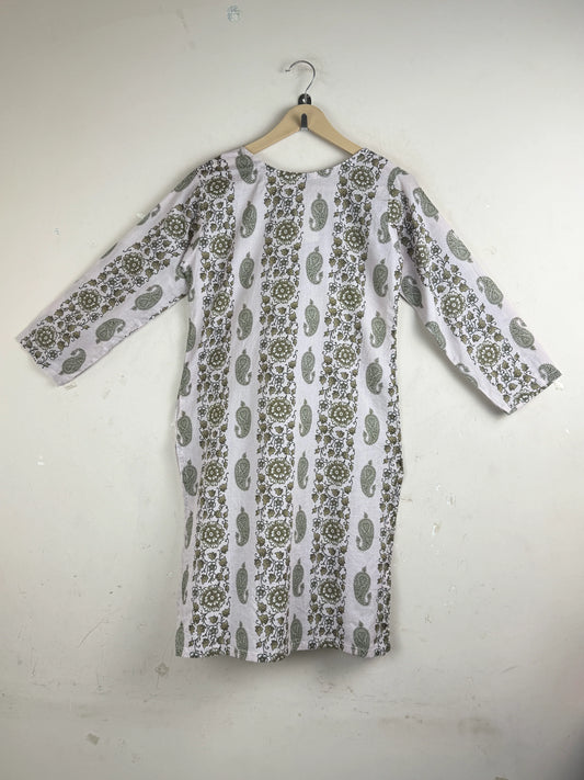 Shop Premium Condition Multi Lawn Summer Kurti by Cut Label for Women at OTS - Online Thrift Store Pakistan (SK-60)
