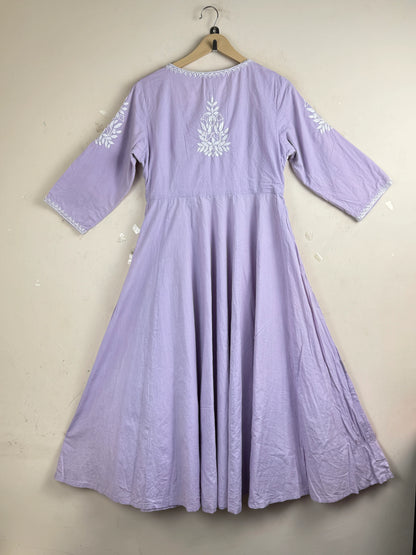 Order KIAASA Summer Kurti in Purple Cotton for Women - Premium at Online Thrift Store Pakistan (SK-67)