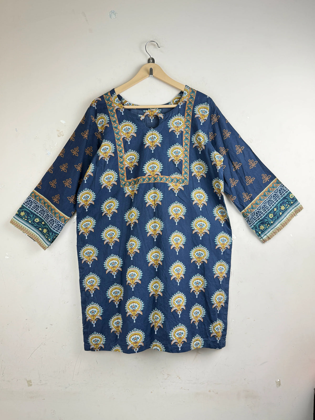 CUT LABEL Blue Summer Kurti (SK-68)