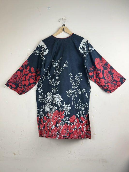 Find Good Black Summer Kurti by CUT LABEL for Women | Shop OTS Thrift Store Pakistan (SK-71)