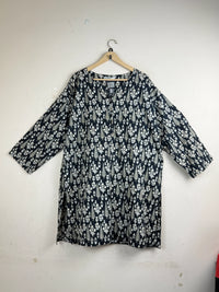 KHAADI Black Summer Kurti (SK-73)