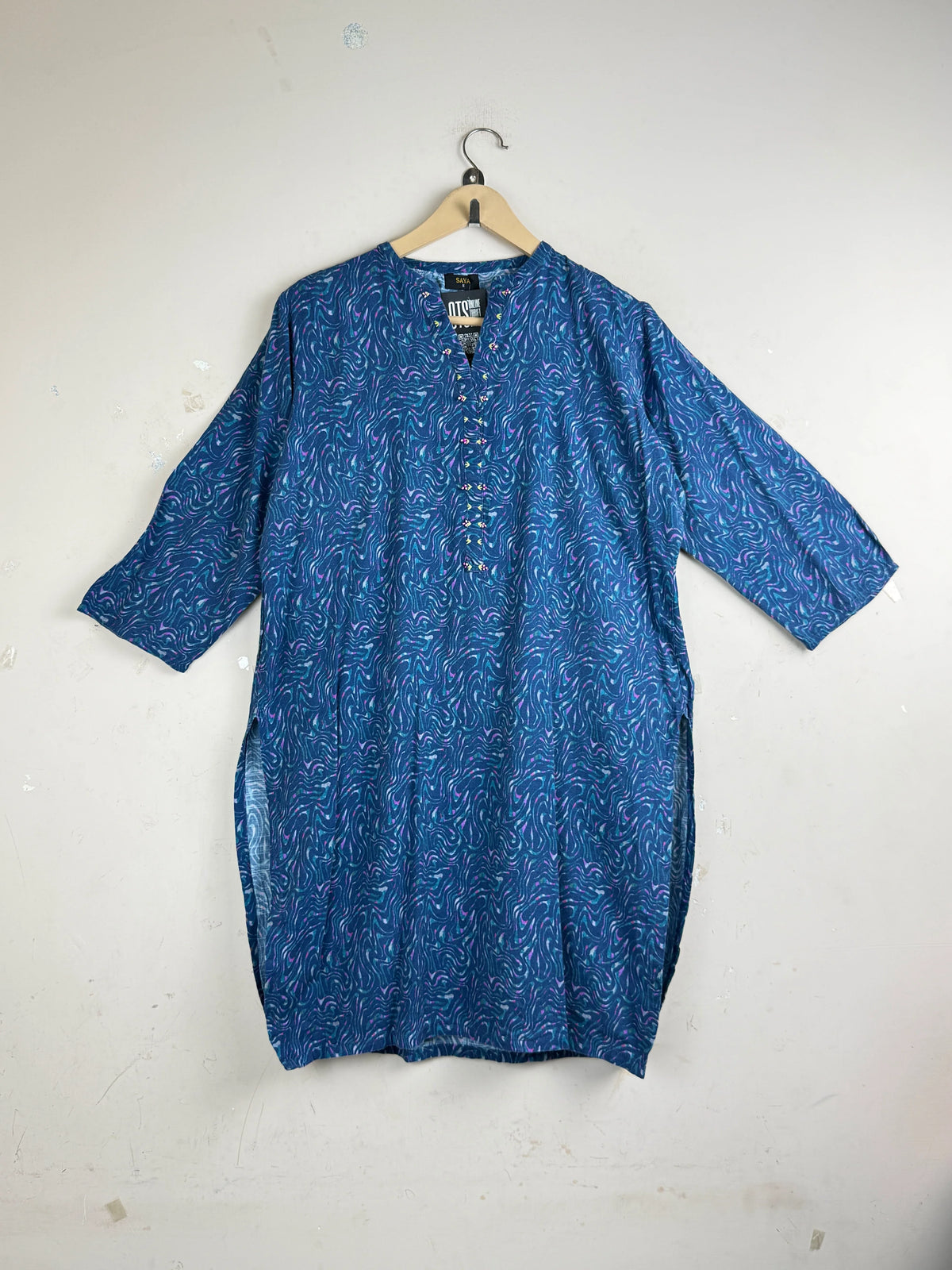 SAYA Blue Summer Kurti (SK-75)