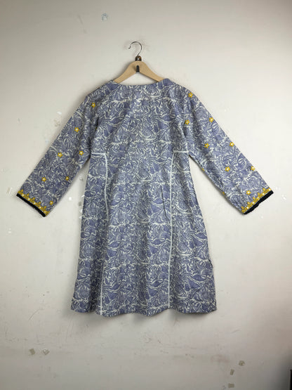 Find Premium Blue Summer Kurti by LIMELIGHT for Women | Shop OTS Thrift Store Pakistan (SK-79)