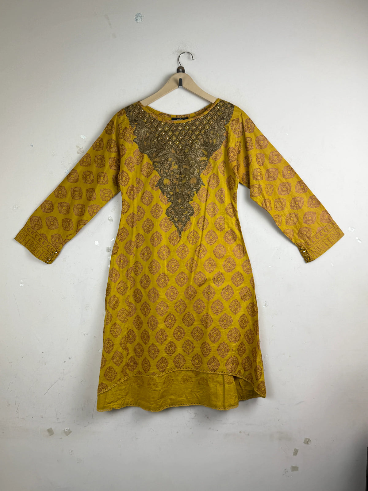 ALLYS Mustered Summer Kurti (SK-80)
