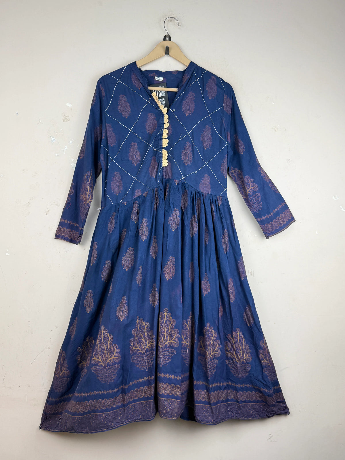 CUT LABEL Blue Summer Kurti (SK-81)