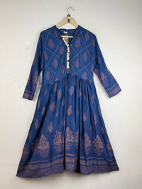 CUT LABEL Blue Summer Kurti (SK-81)