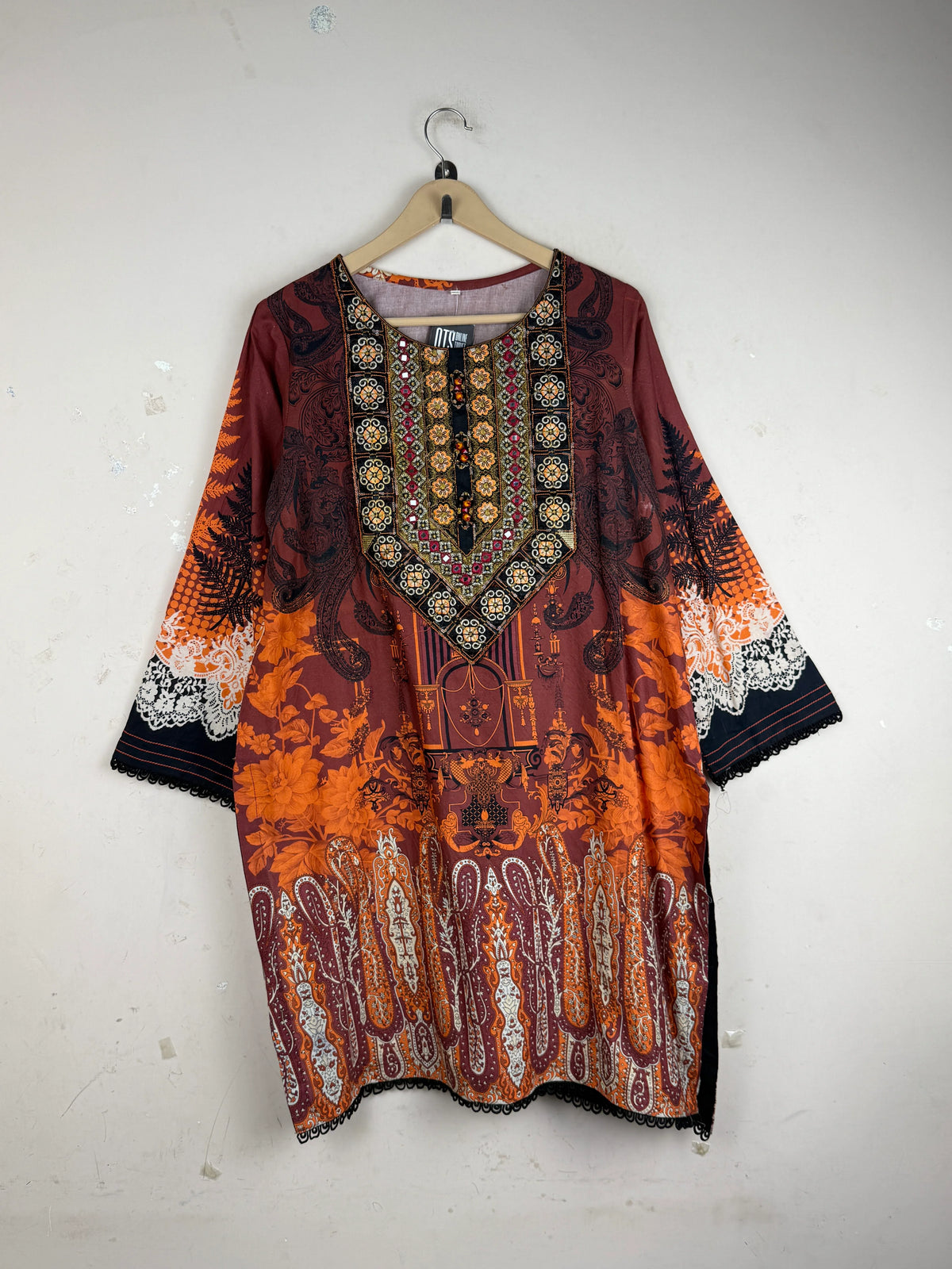 CUT LABEL Mahogany Summer Kurti (SK-85)