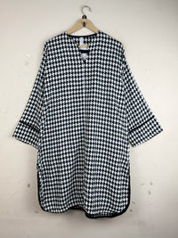 ETHNIC Black & White Summer Kurti (SK-90)