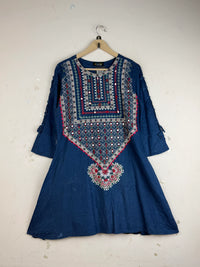 DADA POTA Blue Summer Kurti (SK-92)