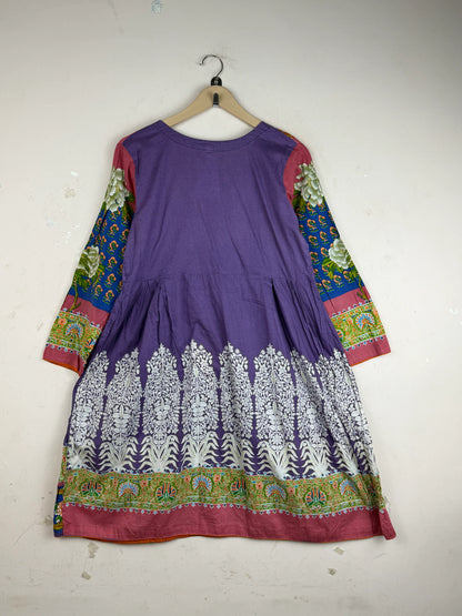 Buy Excellent Summer Kurti in Multi LAWN by Cut Label for Women | OTS Thrift Store Pakistan