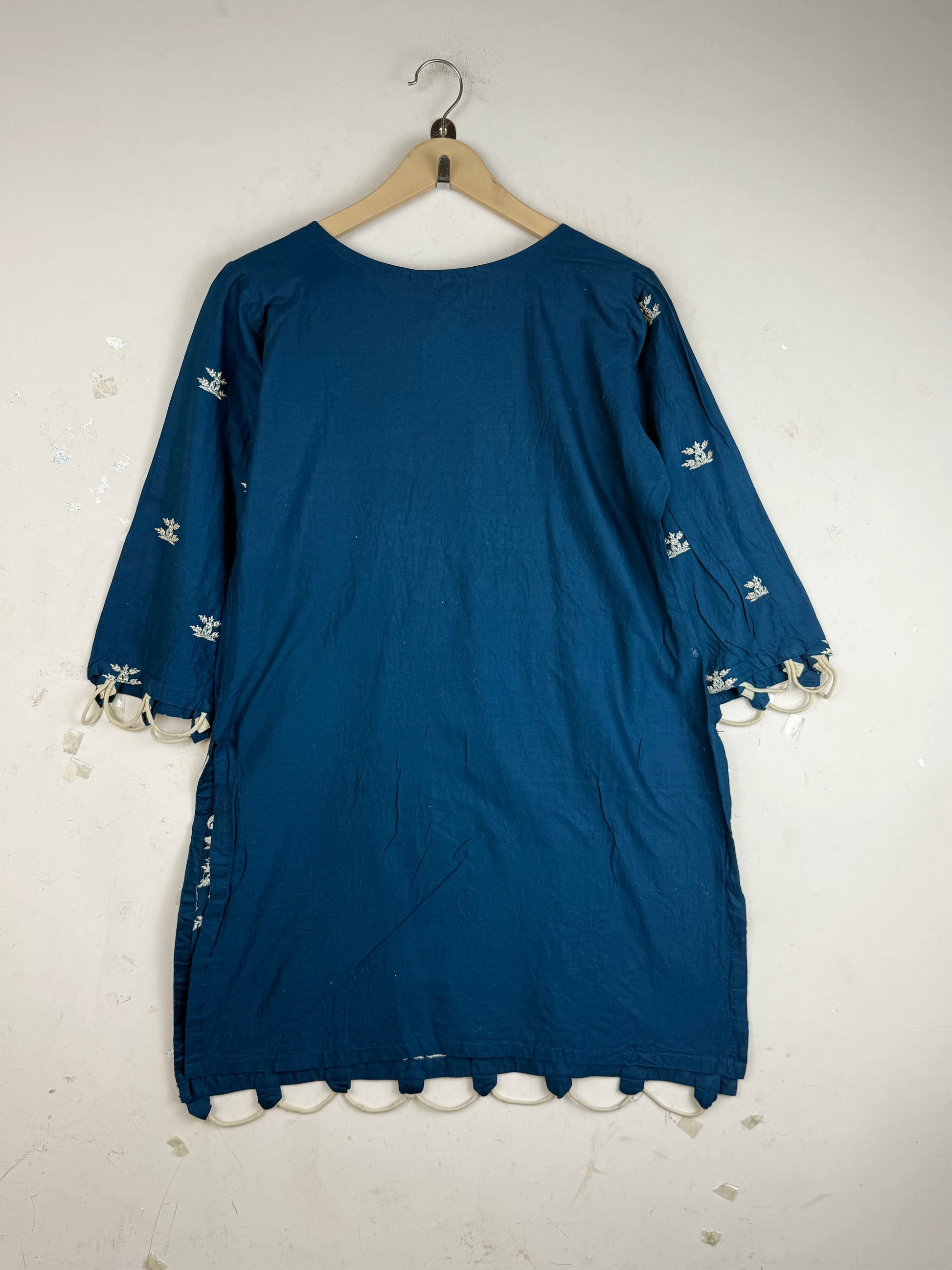 Buy Teal Lawn Summer Kurti by Maryam collection - Excellent condition for Women | Preloved OTS Pakistan (SK-99)