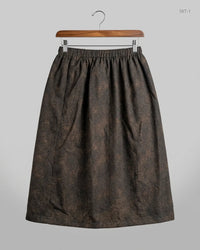 CUT LABEL Brown Women'S Skirts (SKT-1)