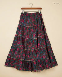 CUT LABEL (SKT-102) Multi Color Women'S Skirts