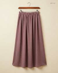 CUT LABEL (SKT-107) Tan Color Women'S Skirts