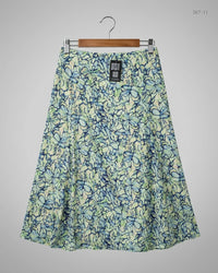CUT LABEL Green Women'S Skirts (SKT-11)