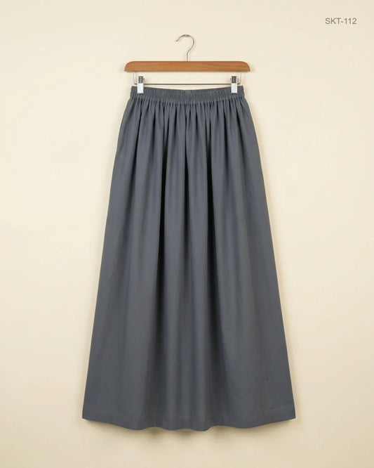 Secondhand Branded Women's skirts by CUT LABEL, Grey Polyester fabric, Premium condition, for Womens - Online Thrift Shop Peshawar Pakistan