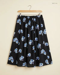 CUT LABEL (SKT-114) Black Women'S Skirts