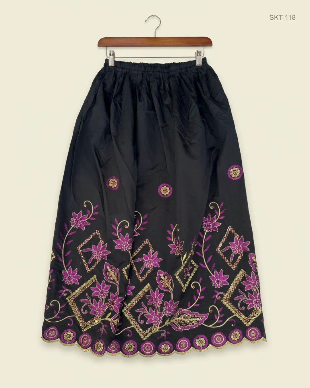 CUT LABEL (SKT-118) Black Women'S Skirts