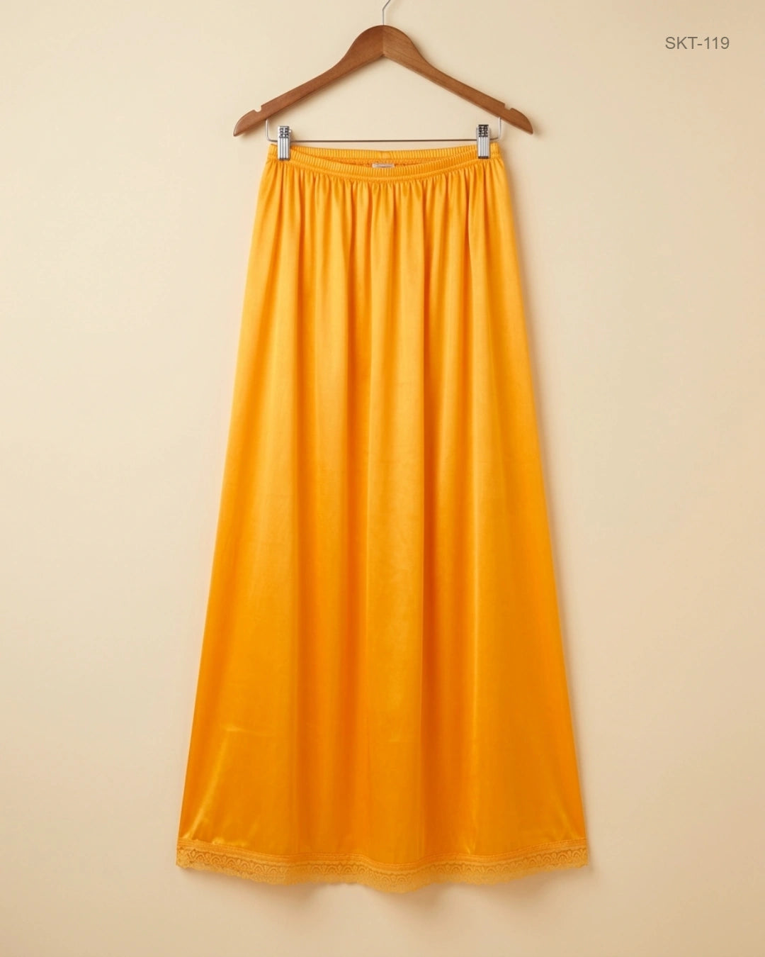 CUT LABEL (SKT-119) Yellow Women'S Skirts
