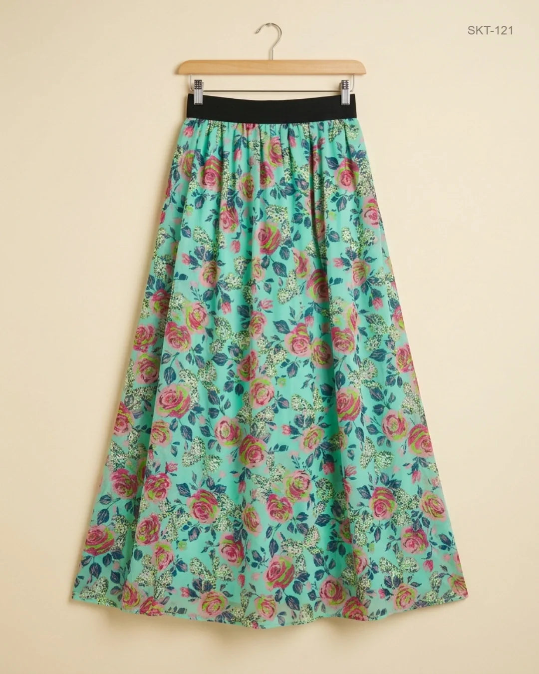 CUT LABEL (SKT-121) Cyan Women'S Skirts