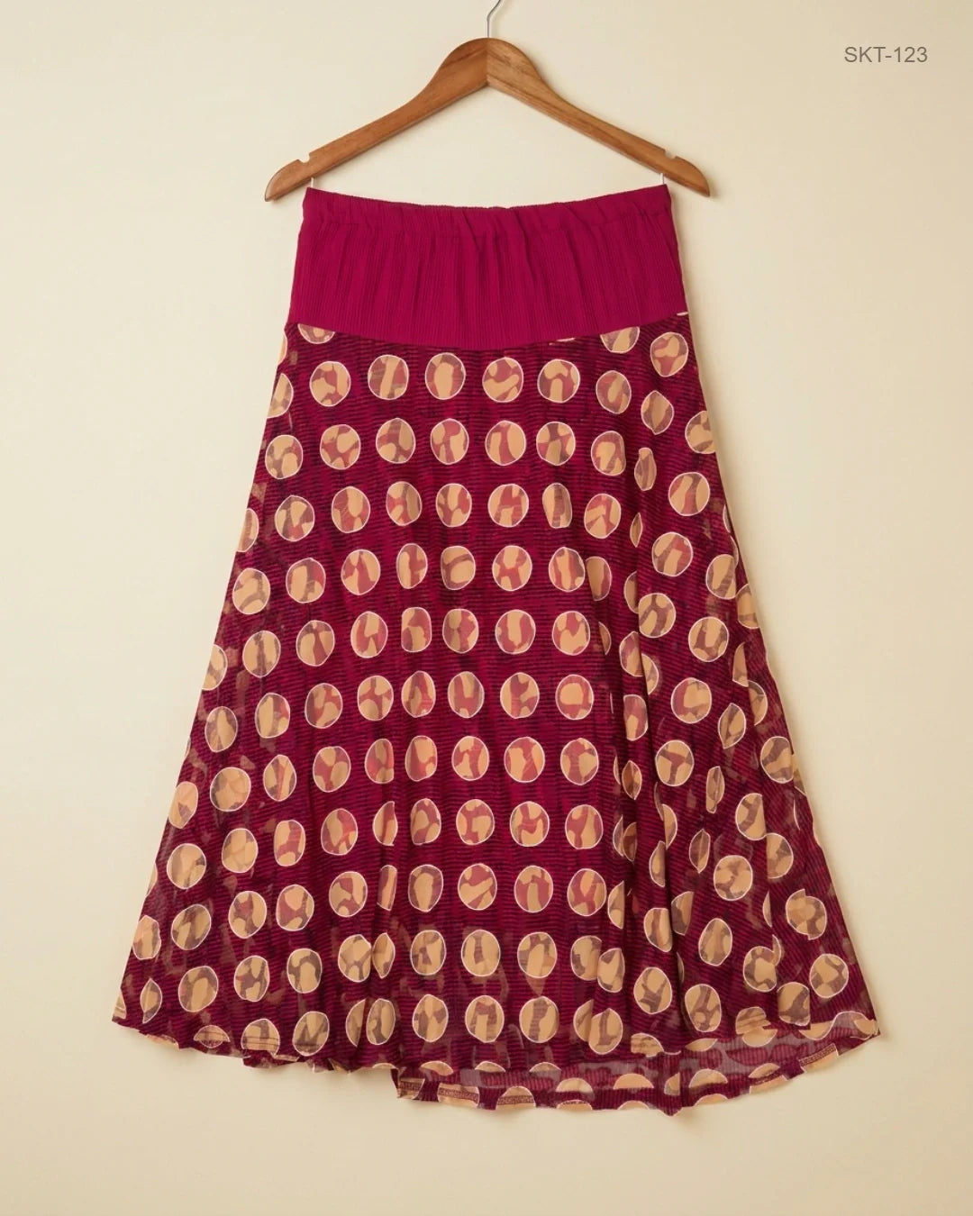 CUT LABEL (SKT-123) Pink Women'S Skirts