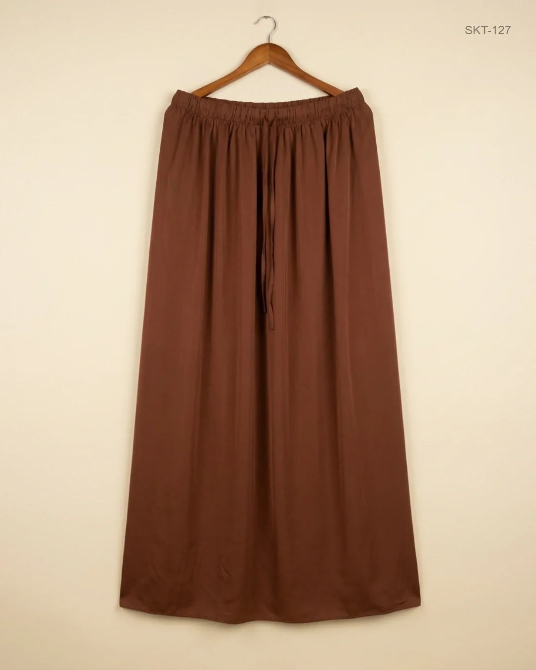 Preloved Premium Women's skirts by CUT LABEL, Brown Polyester for Womens - OTS Thrift Shop Karachi Pakistan