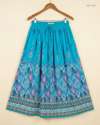 PAPAYA (SKT-136) Blue Women'S Skirts
