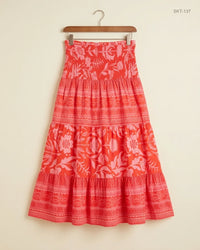 LIPSY (SKT-137) Red Women'S Skirts