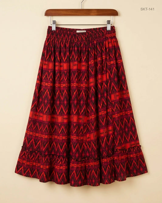 UK Imported secondhand Women's skirts - CUT LABEL brand, Multi Cotton, Premium condition, for Womens - Online Thrift Store Peshawar Pakistan