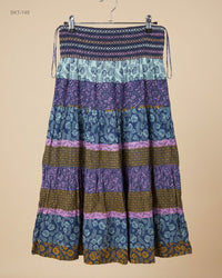 DAVID EMANUEL (SKT-145) Tiered Boho Maxi Skirt