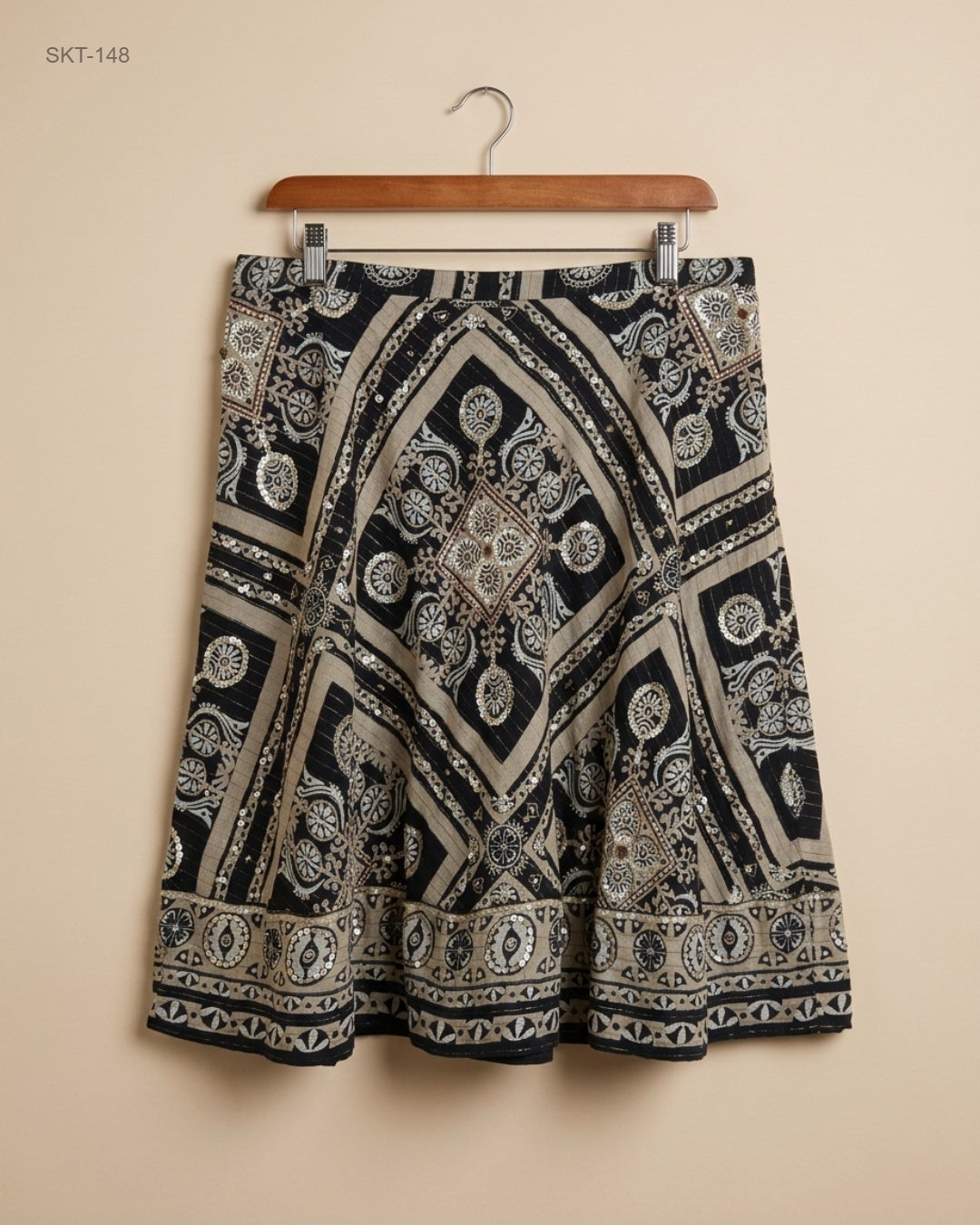 OASIS (SKT-148) Embellished A-line Skirt