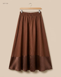 CUT LABEL (SKT-154) Maxi Flared Skirt