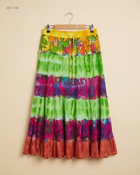 CUT LABEL (SKT-156) Tiered Maxi Skirt