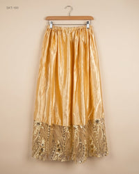 UNKNOWN (SKT-160) Embellished Maxi Skirt